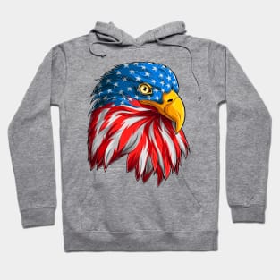 American Pride Bald Eagle Hoodie